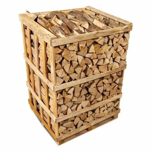 40 CM – 3 STÈRES – BOIS DE CHAUFFAGE – MÉLANGE DE BOIS DUR – PALETTE 2 M3