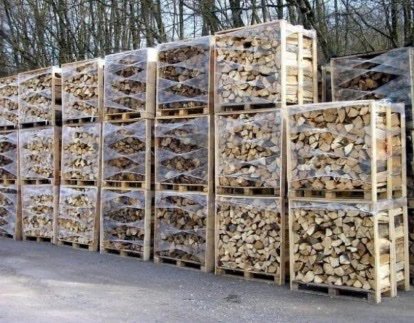 PALETTE BOIS DE CHAUFFAGE- 33/25 CM- 30 STÈRES