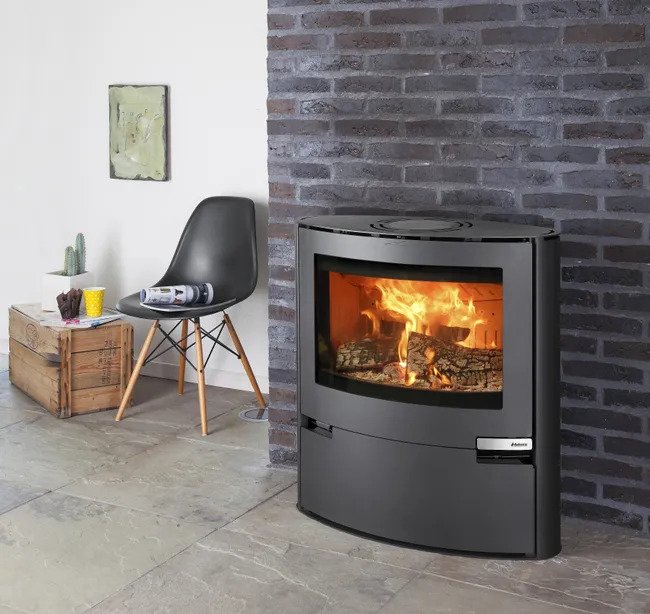 Poêle à bois ADURO 15 noir, 6.5 kW 1